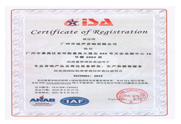 Quality management ISO9001